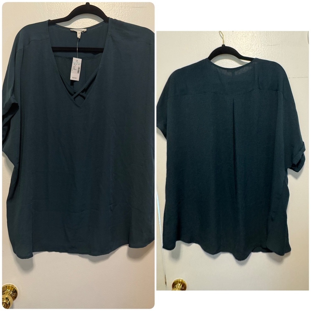 NWT Maurice’s Teal Blouse